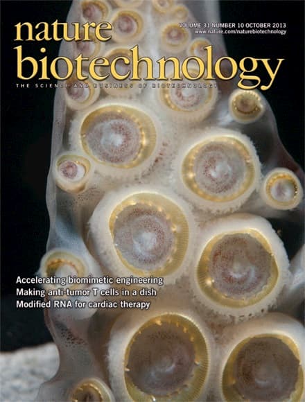 Cover of Nature Biotechnology