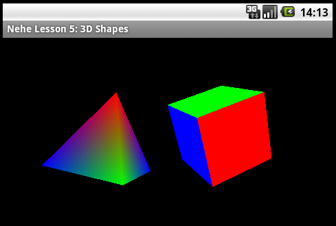 Android 3D with OpenGL ES with Nehe's Port