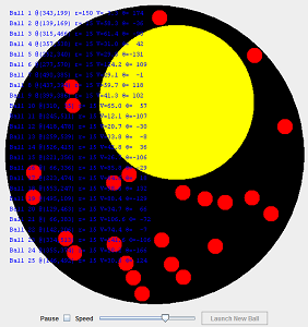 bouncing balls game