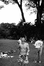 Chi Minh with his 4-ball shower