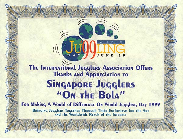 certificate of participation!