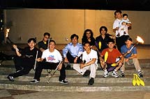 Our first group photo at Youth Park?