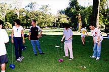 Temasek Poly Juggling Club members