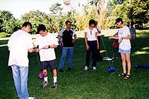 Temasek Poly Juggling Club members