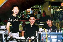 Therese with Timothy & Co.